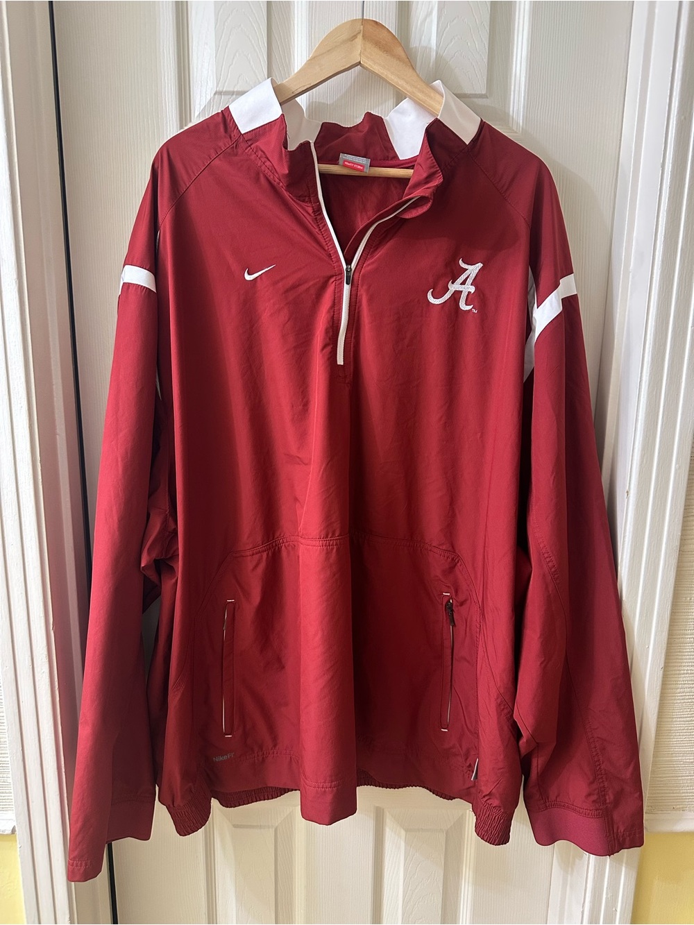 Nike Alabama Crimson Tide Quarter-Zip Windbreaker